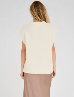 A-View Patrisia New Knit Vest - Sugar
