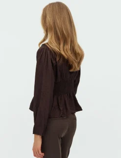 D'ahrling Dalsie Bluse - Mørkebrun