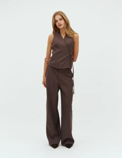 D'ahrling Tamara Melange Vest - Brun