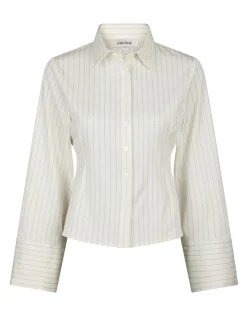D'ahrling Tosa Pinstripe Skjorte - Hvid