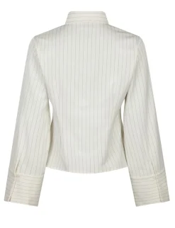 D'ahrling Tosa Pinstripe Skjorte - Hvid