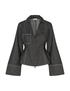 Frakment Annalia-F Maxim Skjortebluse - Sort