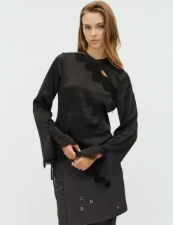 Frakment Irene-F Bluse - Sort