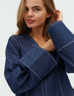 Frakment Miniea-F Skjorte - Denim