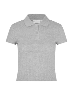 Frakment Monci-F Polo T-shirt - Grå