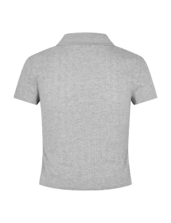 Frakment Monci-F Polo T-shirt - Grå