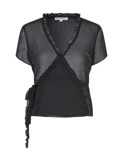 Frakment Riobell-F Bluse - Sort