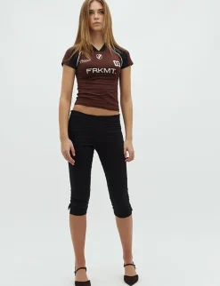 Frakment Star Leauge-F T-shirt - Brun