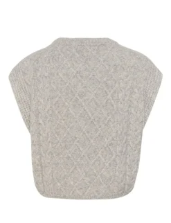 Gestuz AdieGZ Waistcoat - Grå
