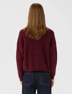 Gestuz AlphaGZ Short Cardigan - Bordeaux
