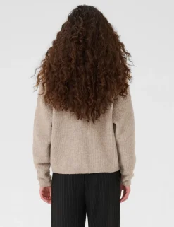 Gestuz AlphaGZ Short Cardigan - Sand