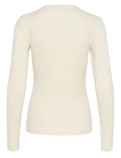 Gestuz DrewGZ LS Logo Top - Hvid