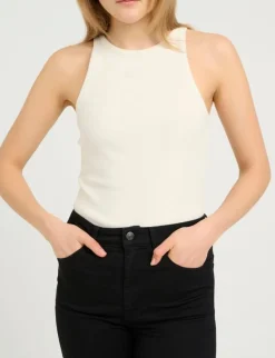 Gestuz DrewGZ SL Logo Tank Top - Hvid