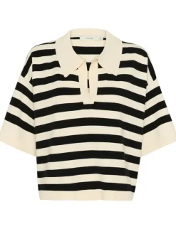 Gestuz GZalli pullover Strikpolo - Stribet