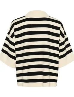 Gestuz GZalli pullover Strikpolo - Stribet