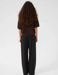Gestuz GZalpha SS Tee Strik - Brun