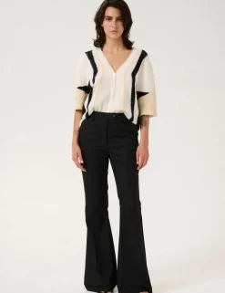 Gestuz GZalpha Strikcardigan - Ivory