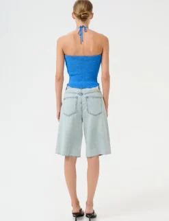 Gestuz GZasher HW Long Shorts - Denim
