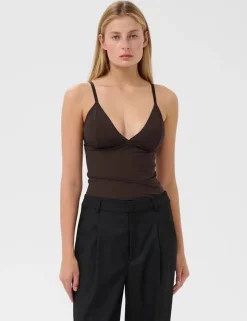 Gestuz GZcami Top - Brun