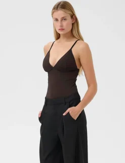 Gestuz GZcami Top - Brun