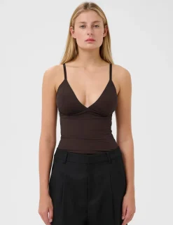 Gestuz GZcami Top - Brun