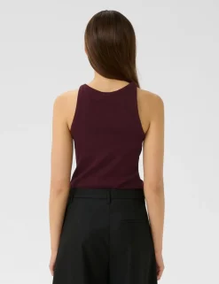 Gestuz GZdrew Rhinestone Logo Tanktop - Bordeaux