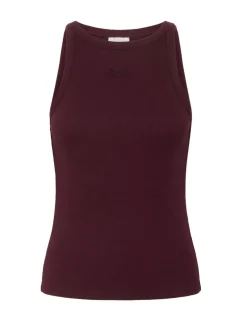 Gestuz GZdrew Rhinestone Logo Tanktop - Bordeaux