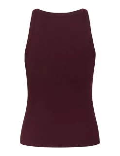 Gestuz GZdrew Rhinestone Logo Tanktop - Bordeaux