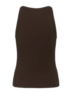 Gestuz GZdrew Rhinestone Logo Tanktop - Brun