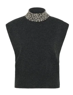 Gestuz GZmanzi Deco Waistcoat - Grå