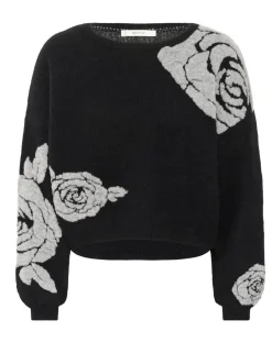 Gestuz GZrosaly Pullover Strik - Sort