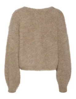 Gestuz SanaGZ Strik Cardigan - Sand