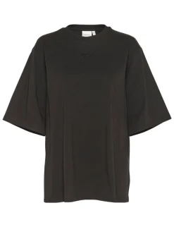Gestuz SimmaGZ Emb T-shirt - Sort