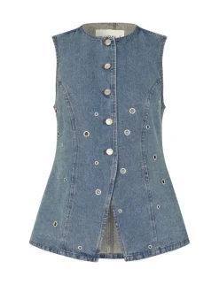 Global Funk Gibella XO-G Vest - Denim