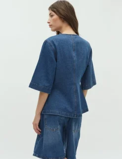 Global Funk Lila-G Skjorte - Denim