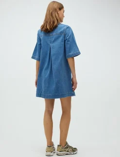 Global Funk Mira-G Kjole - Denim