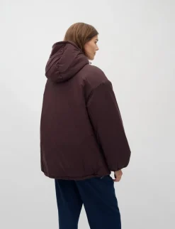 Global Funk Nora-G Puffer - Mørkebrun