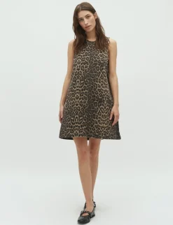 Global Funk Rhiann-G Kjole - Leopard