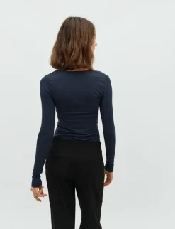 mbyM Anna GG Basic Top - Blå