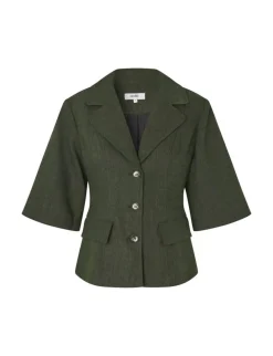 mbyM Babea-M Blazer - Mørkegrøn