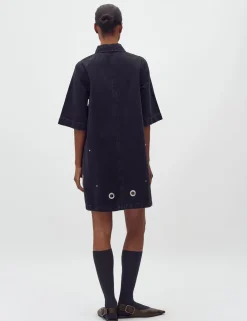 mbyM Calamya-M Denim Kjole - Sort