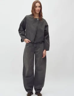 mbyM Exana-M Denimbluse - Grøn