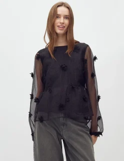 mbyM Hasel-M Bluse - Sort