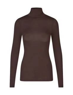 mbyM Ina GG Basic Bluse - Mørkebrun