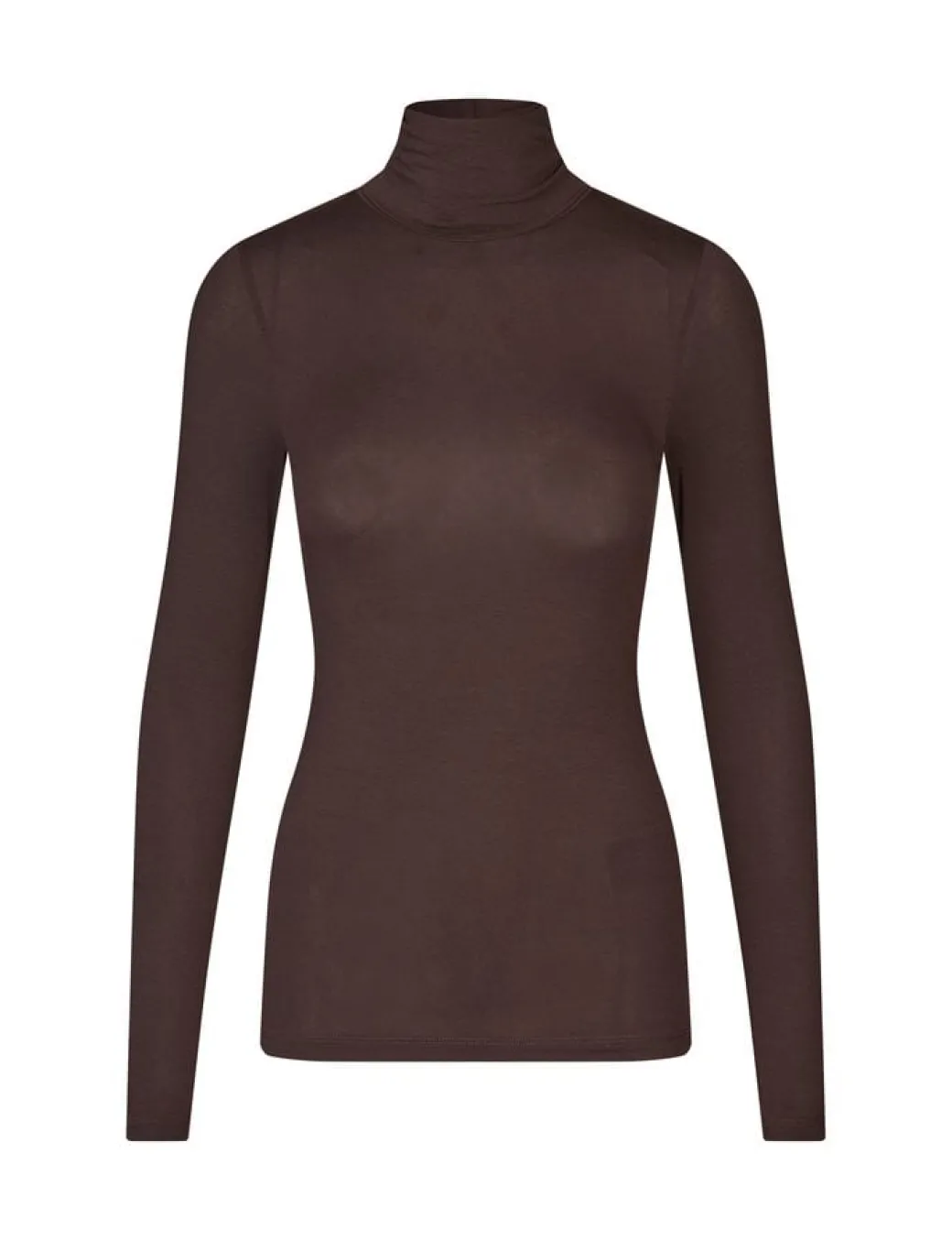 mbyM Ina GG Basic Bluse - Mørkebrun