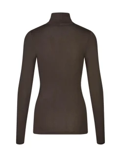 mbyM Ina GG Basic Bluse - Mørkebrun