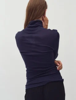mbyM Ina GG Basic Bluse - Blå