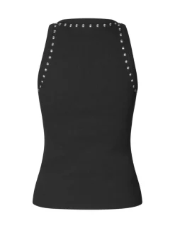mbyM Jaxson-M Stud Top - Sort