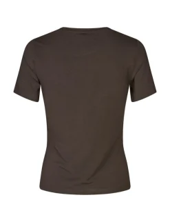mbyM Julie-M GG T-shirt - Mørkebrun
