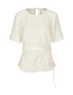 mbyM Kylar Short-M Bluse - Sugar